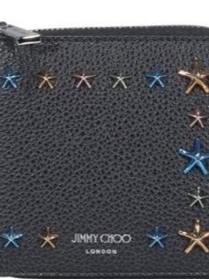 Jimmy Choo Lawrence Star Embellished Wallet