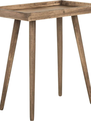 Norah Tray Accent Table Desert Brown