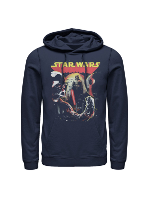 Men's Star Wars Vader Collage Pull Over Hoodie