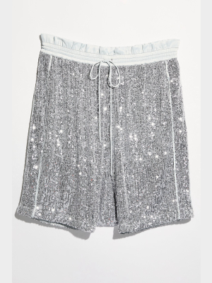 Fian Sequin My Way Harem Shorts