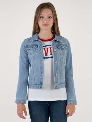 Big Girls (7-16) Trucker Jacket