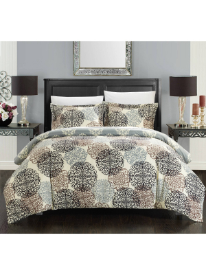 Justino Duvet Cover Set Beige