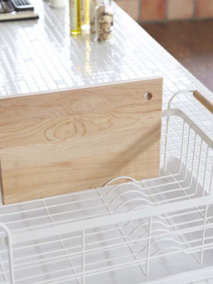 Tosca Dish Drying Rack - White Steel