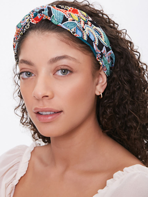 Ornate Twist-front Headwrap