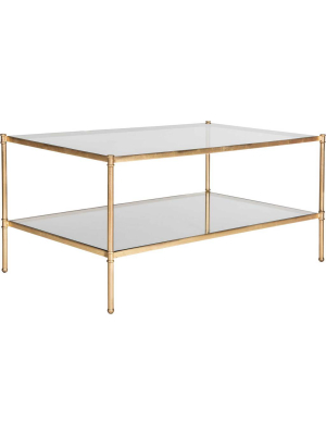 Asaf Coffee Table Antique Gold