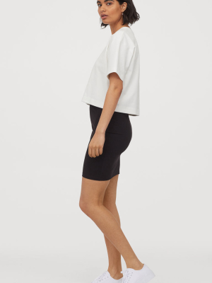 Short Jersey Skirt