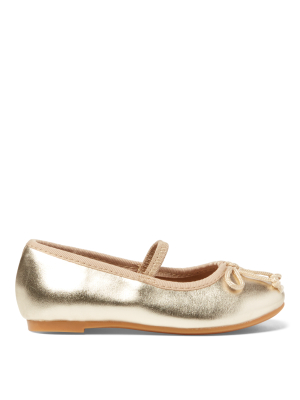 Nellie Metallic Ballet Flat