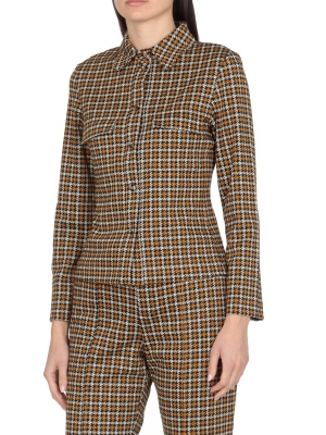 Marni Houndstooth Patterned Jacket