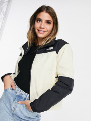 The North Face Gosei Puffer Jacket In White