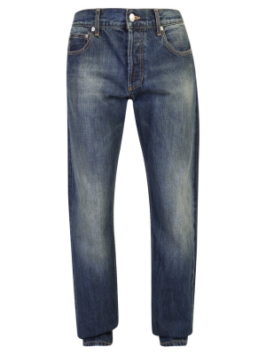 Alexander Mcqueen Straight Fit Jeans