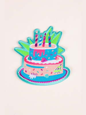 Mokuyobi Birthday Cake Large Patch