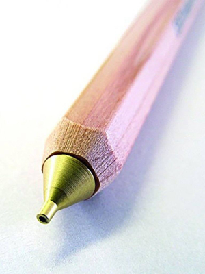 Wooden Mechanical Pencil With Eraser 0.5 Mm