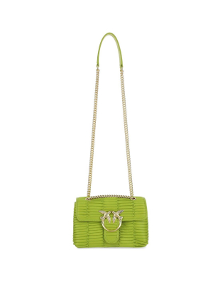 Pinko Love Mini Puff Origami Shoulder Bag