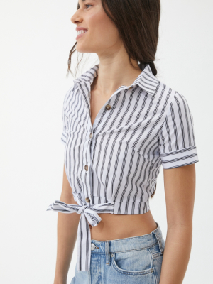 Daisy Street Striped Top