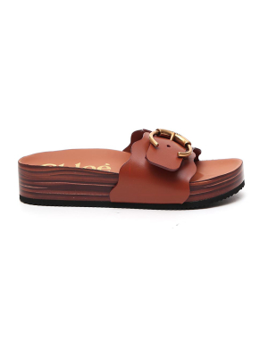 Chloé Lauren Footbed Mule Sandals