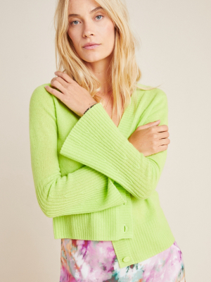 Neon Cashmere Cardigan