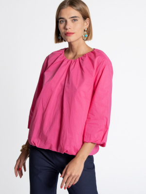Emily Ruched Top Pink