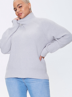 Plus Size Turtleneck Sweater