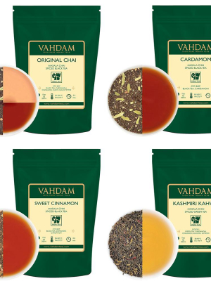 Chai Tea Loose Leaf Sampler | 10 Variants, 50 Servings