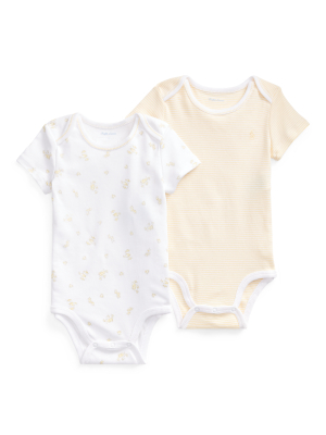 Cotton Bodysuit 2-piece Set