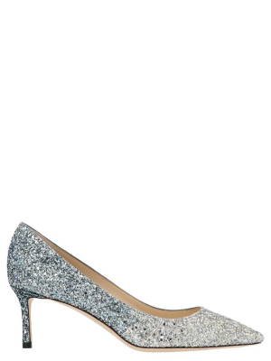 Jimmy Choo Romy 60 Glitter Pumps