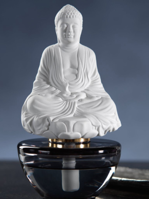 Mantra Buddha Porcelain Diffuser - Aegean Teakwood