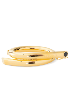 Ambush Pipe Bracelet Stone - Gold/black