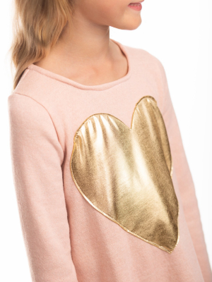 Gold Heart Tunic