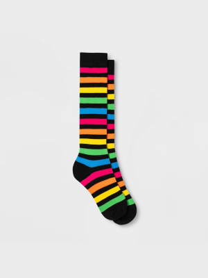 Women's Rainbow Stripe Knee High Socks - Xhilaration™ 4-10