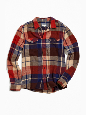 Wrangler Plaid Button-down Shirt