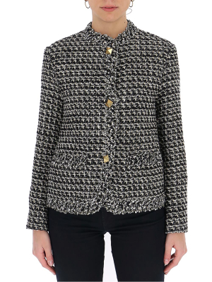 Valentino Sequin-detailed Tweed Jacket