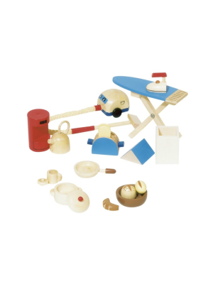 Goki Dollhouse Kitchen Accessories Set