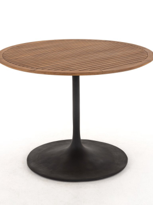 Rainier Outdoor Bistro Table - Natural Teak