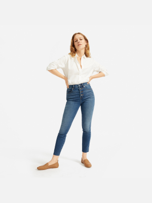 Authentic Stretch High-rise Skinny Button Fly