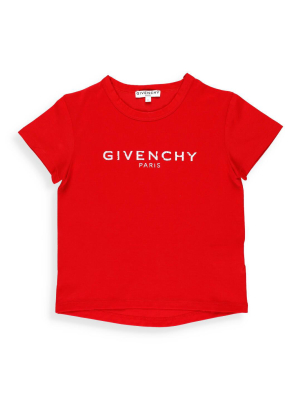 Givenchy Kids Logo Printed T-shirt