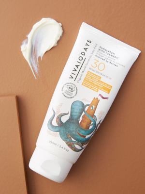 Vivaiodays Spf 30 Turmeric Baby Sunscreen