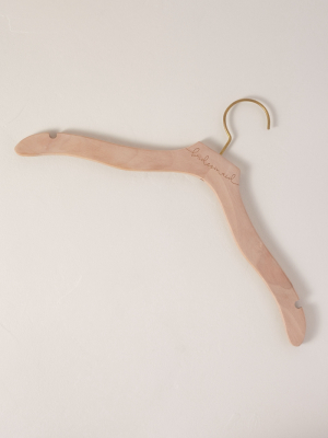 Wood Bridesmaid Hanger