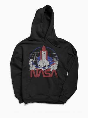 Nasa Space Shuttle Lift Off Hoodie Sweatshirt