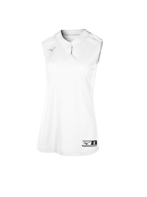 Mizuno Aerolite 2-button Sleeveless Softball Jersey