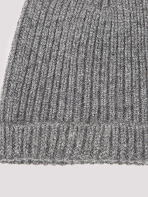 Jil Sander Ribbed Beanie