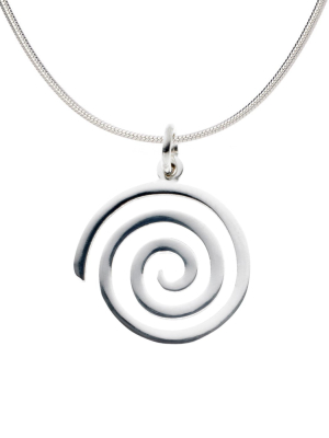 Small Spiral Pendant