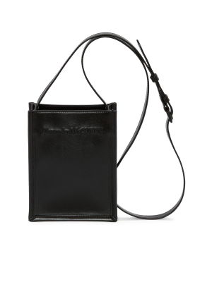 Alexander Mcqueen Mini Logo Embroidered Crossbody Bag