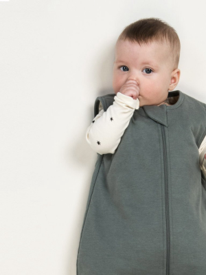 Organic Baby Sleeping Bag - Petrol