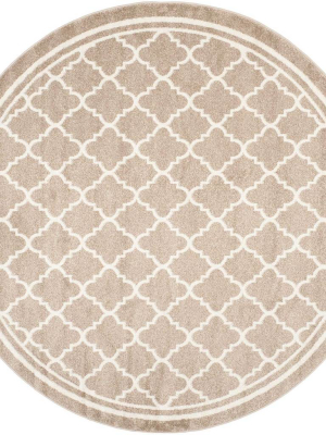 Amherst Lantern Wheat/beige Round Rug