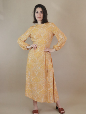 Dalliance Dress - Mustard