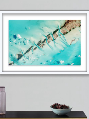 Framed Print - Aqua Sea