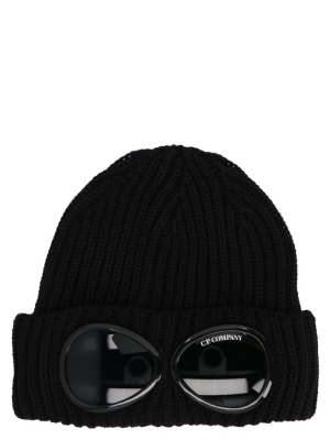 C.p. Company Logo Goggle Beanie