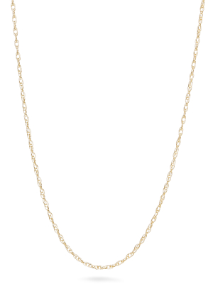 Dainty Twist Chain Necklace