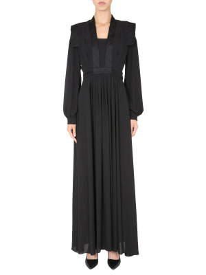 Philosophy Di Lorenzo Serafini Quilting Detail Maxi Dress