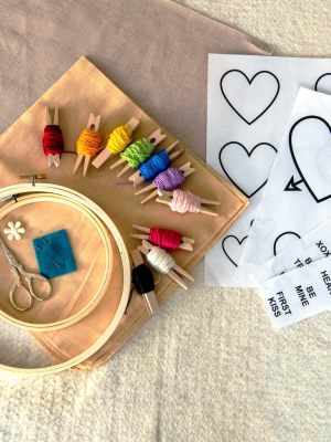 Art Life Practice: Diy Embroidery Kit